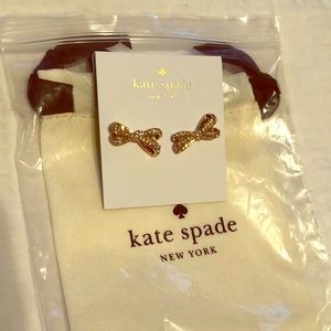 NWT Kate Spade Bow Earrings